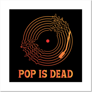 POP IS DEAD (RADIOHEAD) Posters and Art